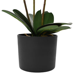 vidaXL Artificial Orchid Plant with Pot Pink 45 x 15 x 65 cm 3