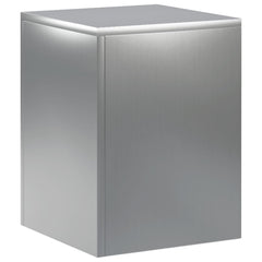 vidaXL Plant Stand Silver 30 x 30 x 40 cm Steel 2