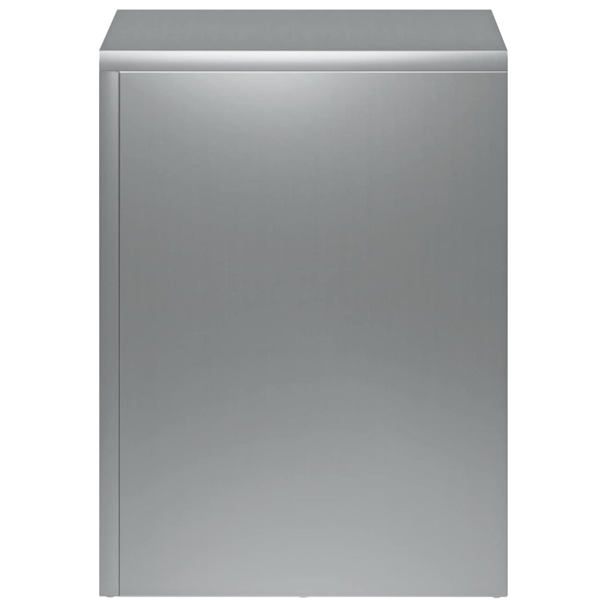 Plant Stand Silver 30 x 30 x 40 cm Steel Galvanised Steel 1x (30 x 30 x 40 cm)