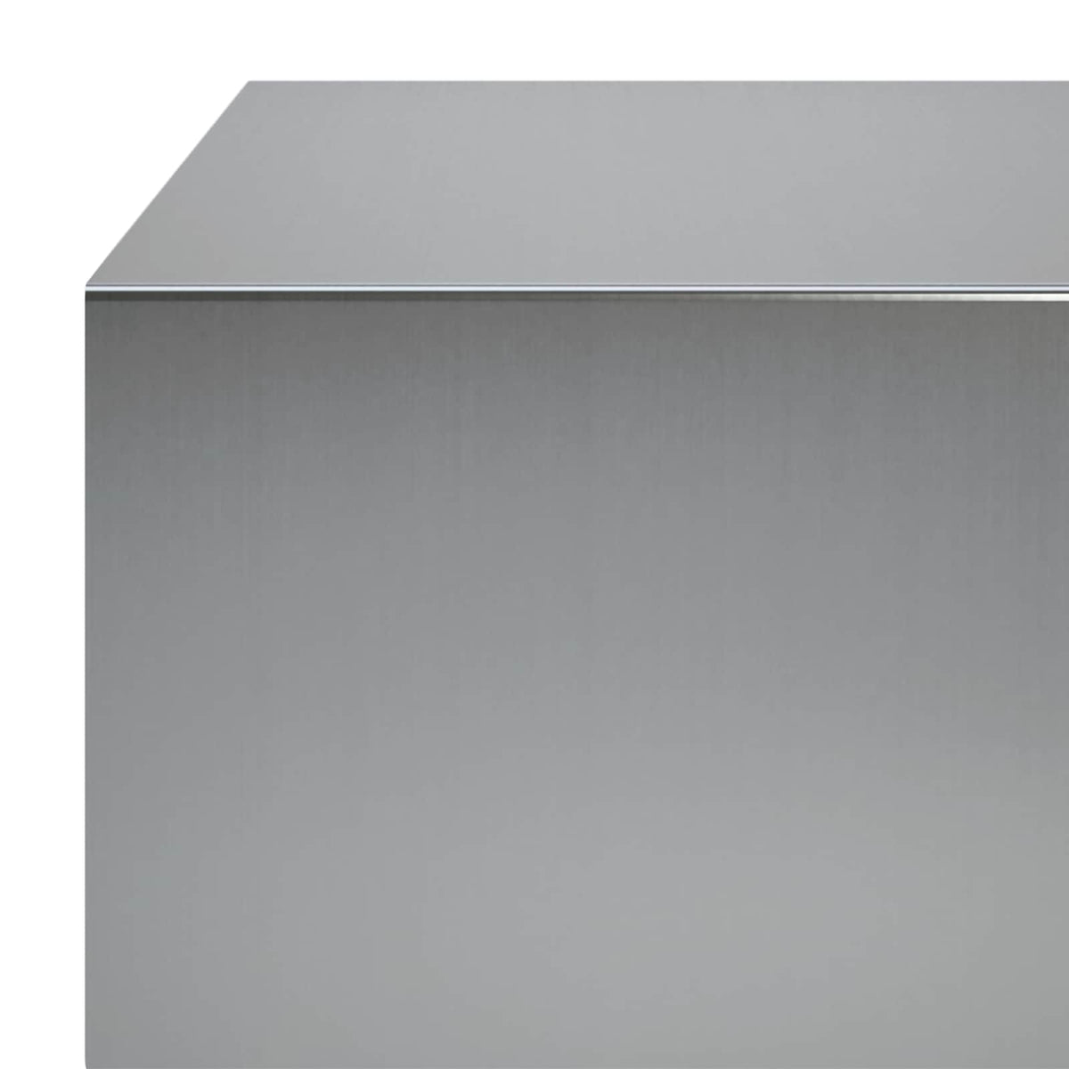 Garden Cover Profile 100 x 20 x 5 cm Steel 2 pcs Galvanised steel