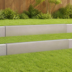 Garden Cover Profile 2 pcs in Stainless Steel