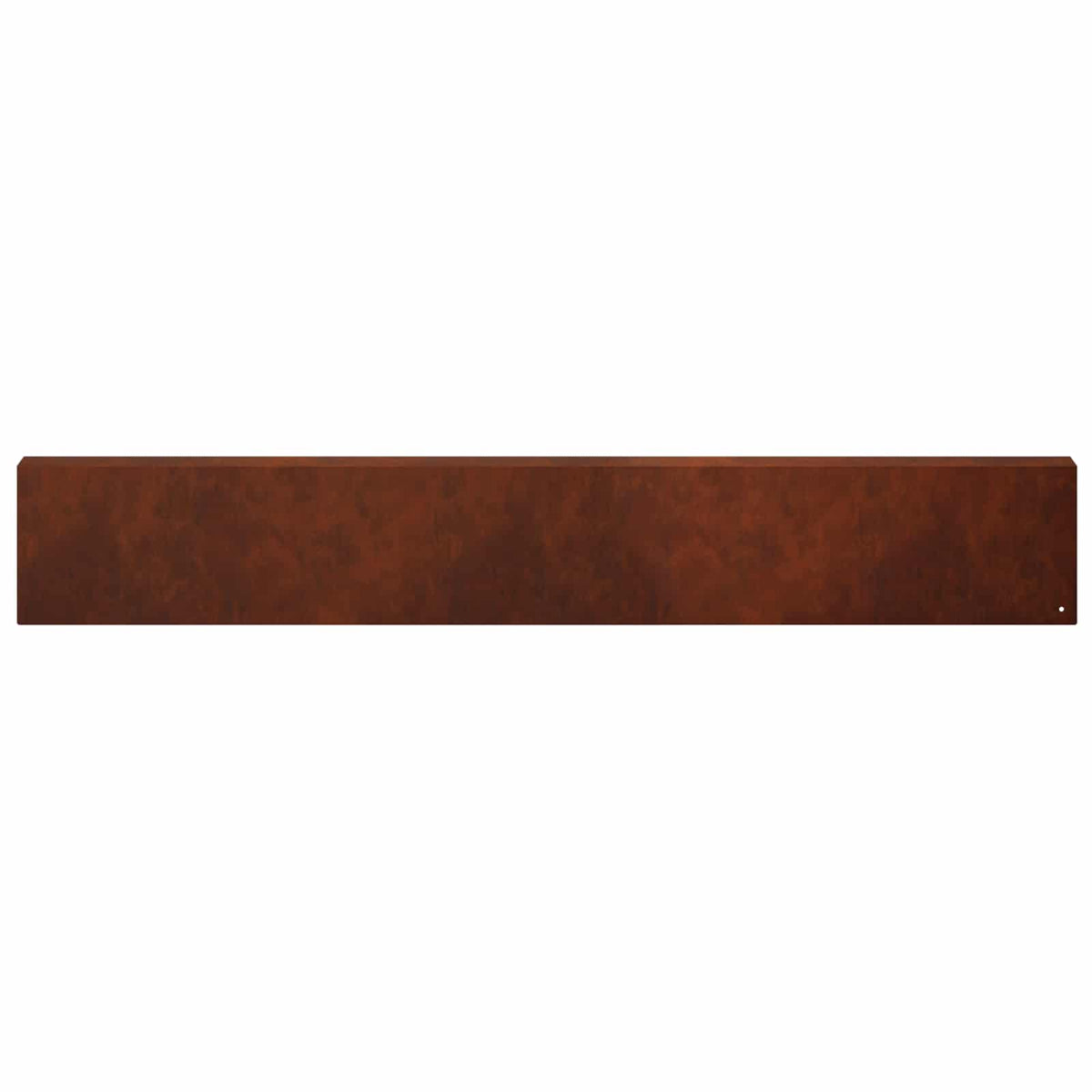 Garden Cover Profile 100 x 6 x 15 cm Steel 10 pcs Weathering steel