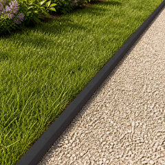 Garden Cover Profile Steel Black