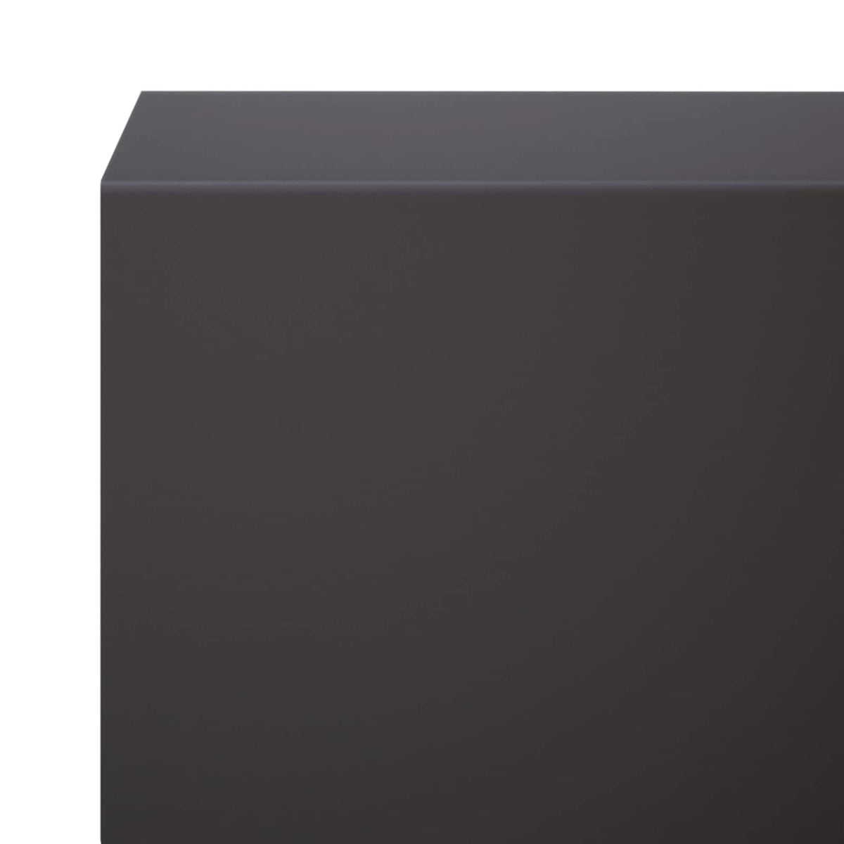 Garden Cover Profile 100 x 5 x 5 cm Steel 10 pcs Black