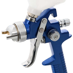 vidaXL HVLP Paint Spray Gun Kit 600 ml Cup 1.3/1.7/2.0 mm Nozzles 5