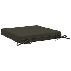 vidaXL Seat Cushions SOEST 4 pcs 100% Polyester Anthracite 5