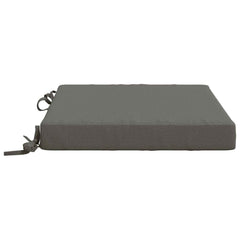 vidaXL Seat Cushions SOEST 4 pcs 100% Polyester Grey 45 x 45 x 7 cm 4