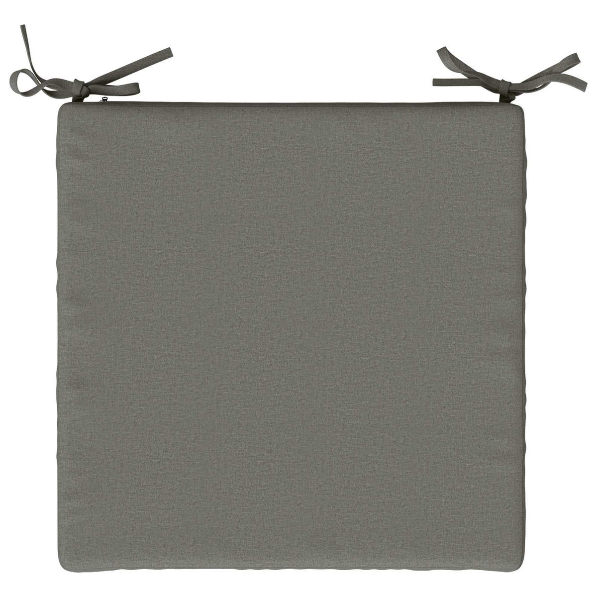 vidaXL Seat Cushions SOEST 4 pcs 100% Polyester Grey 45 x 45 x 7 cm 6