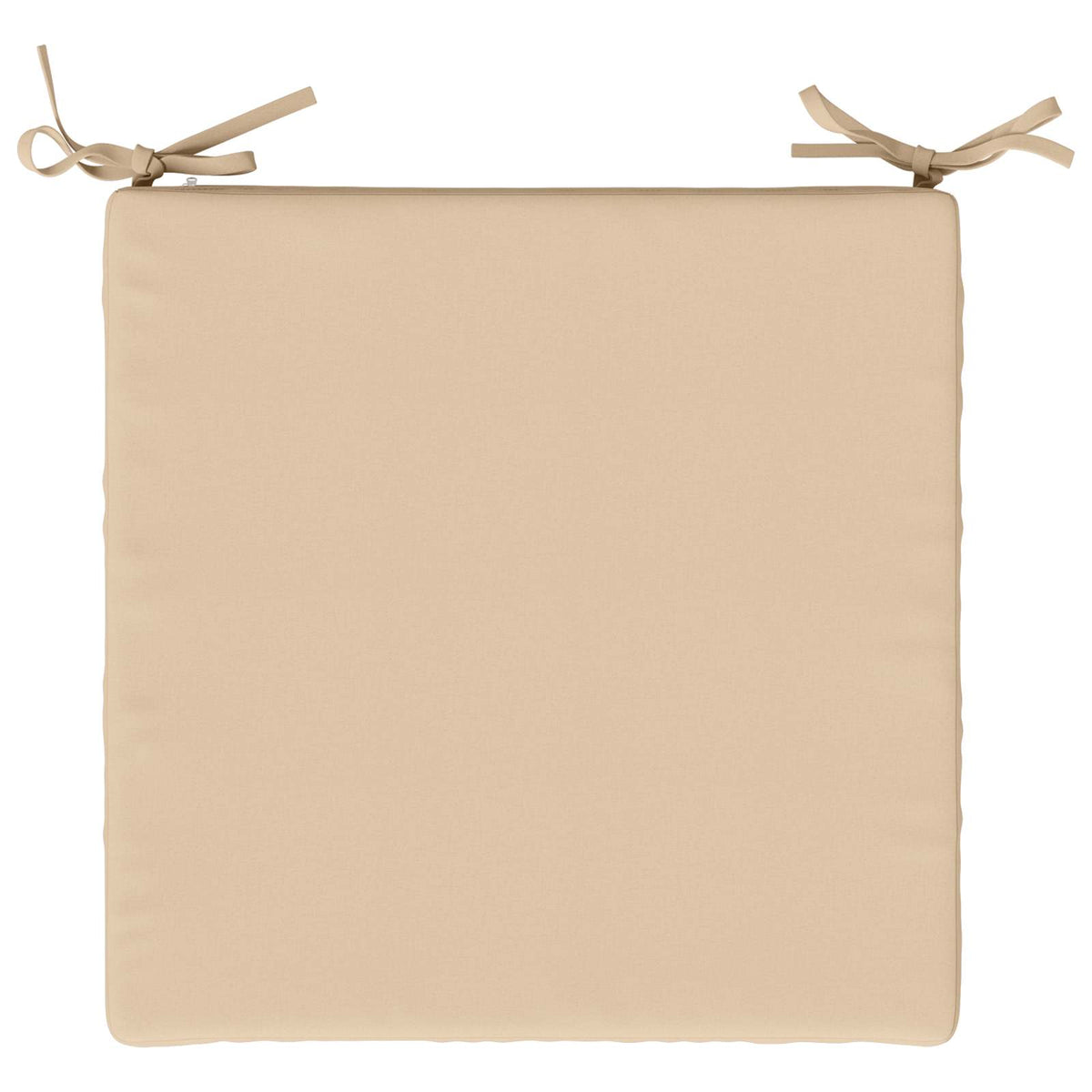 vidaXL Seat Cushions SOEST 4 pcs 100% Polyester Cream 45 x 45 x 7 cm 6