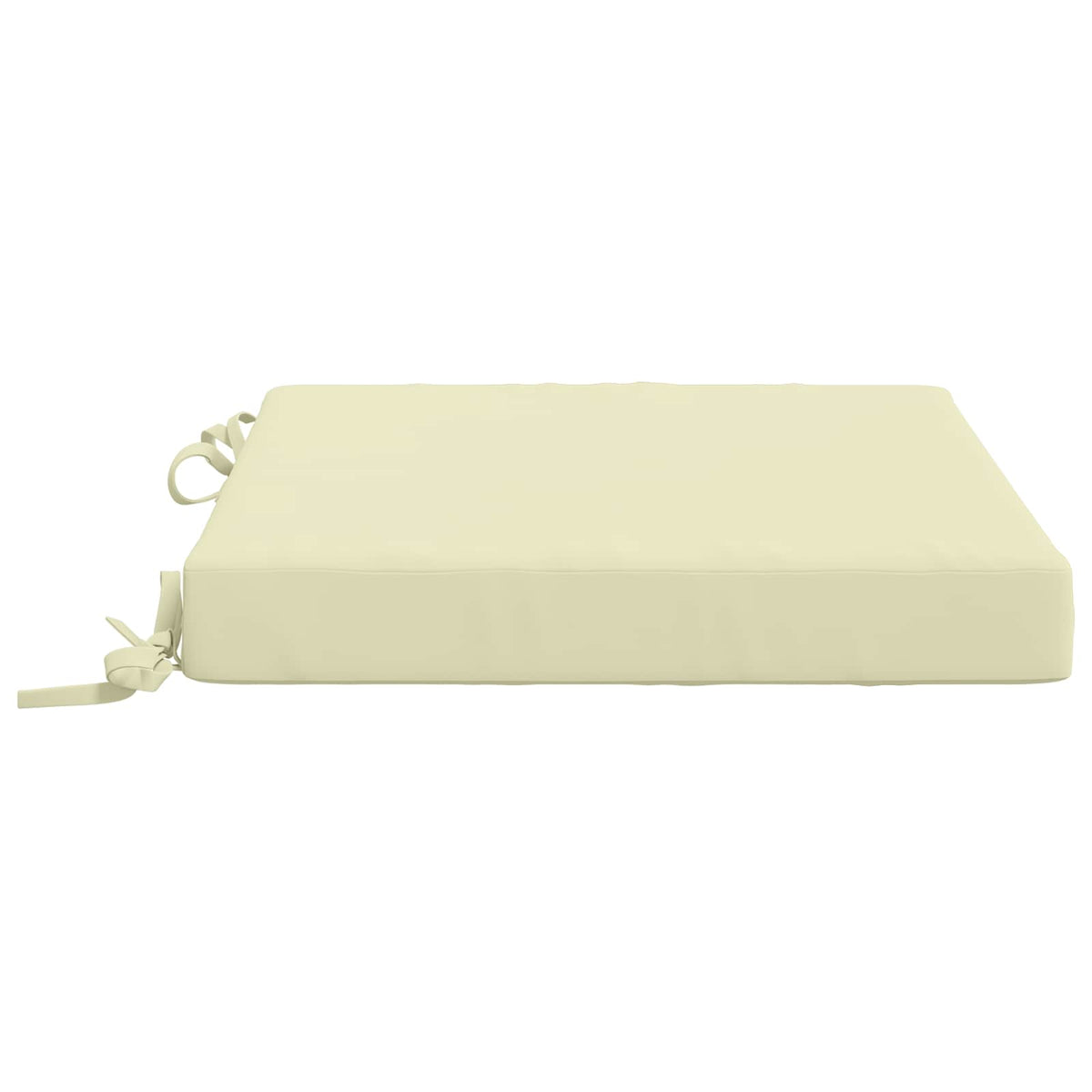 vidaXL Seat Cushions SOEST 4 pcs 100% Polyester Cream 45 x 45 x 7 cm 4