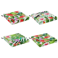 Seat Cushions SOEST 100% Polyester Anthracite 4 pcs