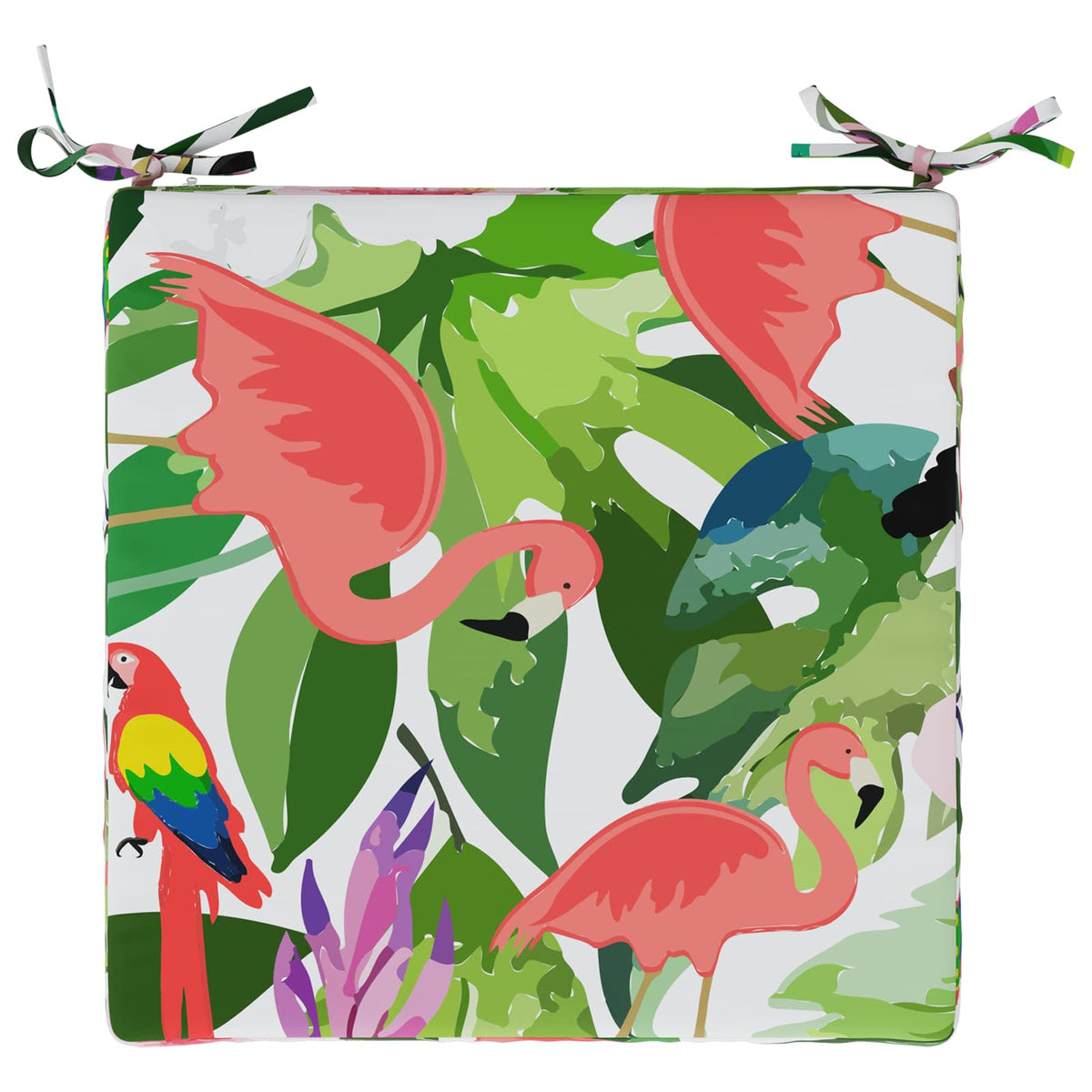 vidaXL Seat Cushions SOEST 4 pcs 100% Polyester Multicolour 6