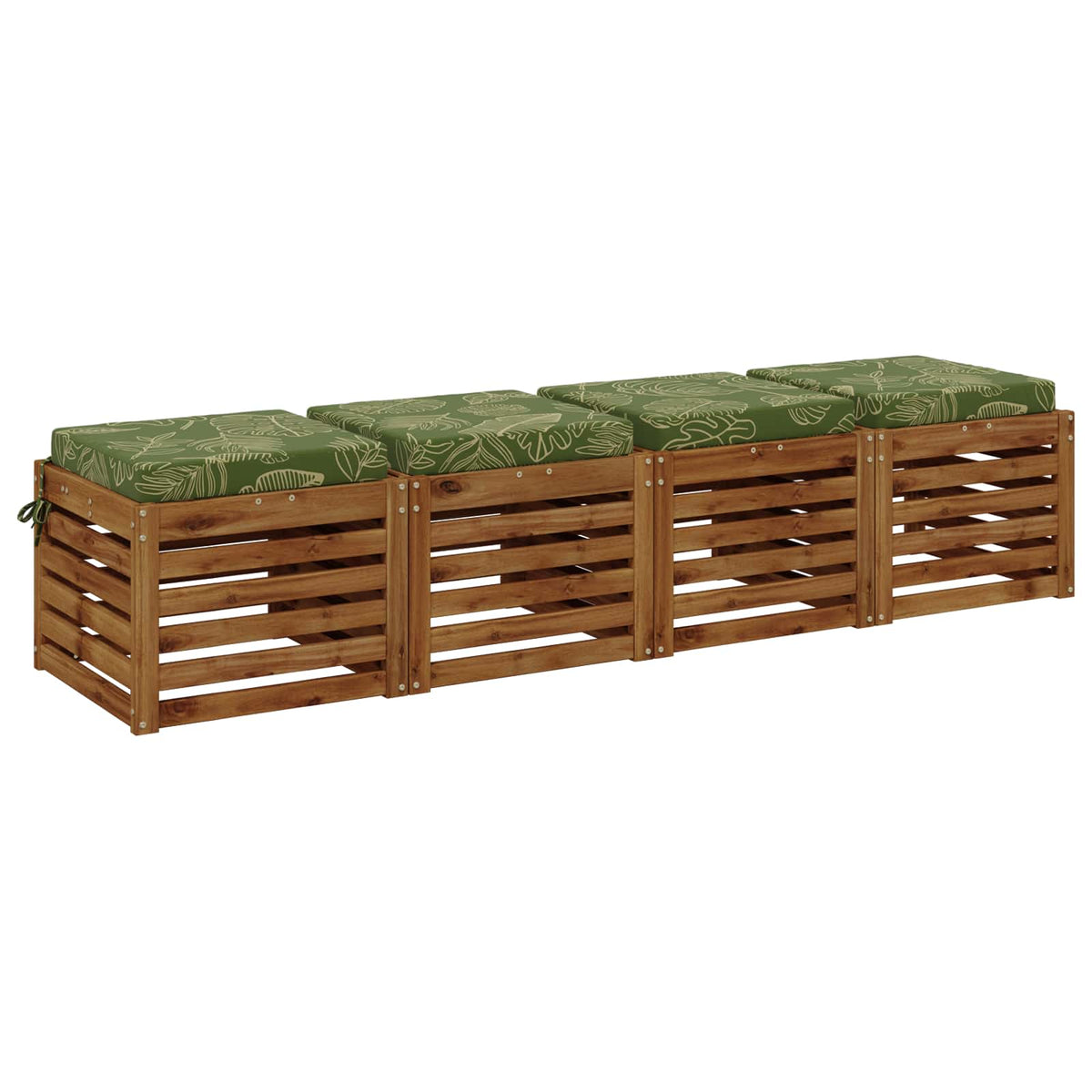 Seat Cushions SOEST 100% Polyester Anthracite 4 pcs