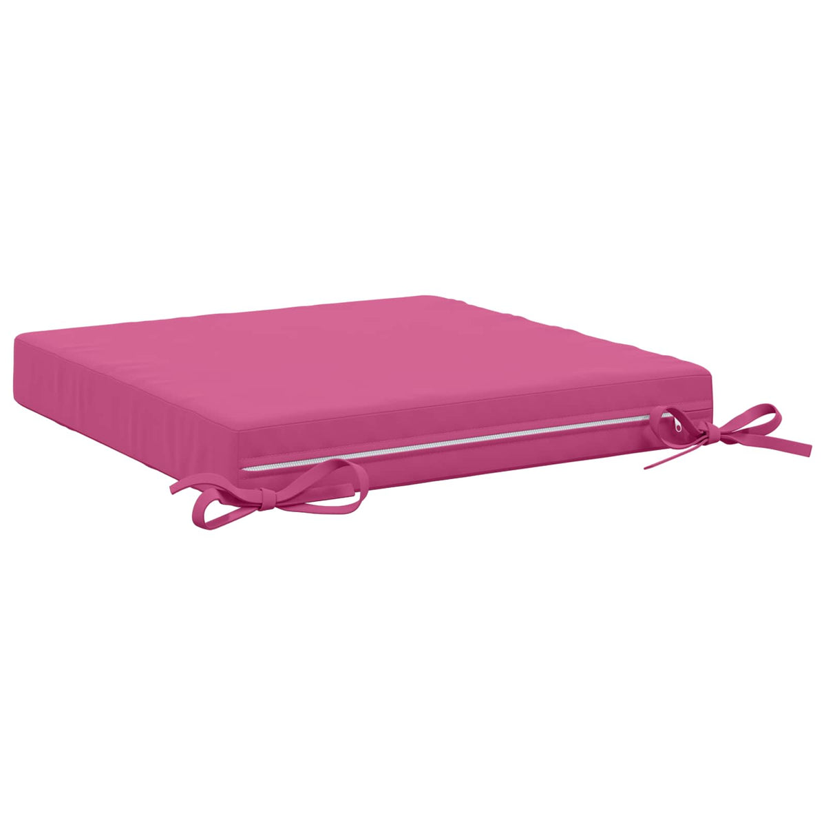 vidaXL Seat Cushions SOEST 4 pcs 100% Polyester Pink 45 x 45 x 7 cm 5
