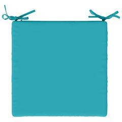 vidaXL Seat Cushions SOEST 4 pcs 100% Polyester Turquoise 6