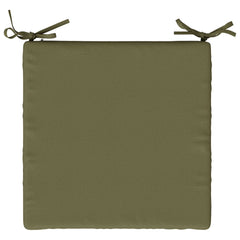 vidaXL Seat Cushions SOEST 4 pcs 100% Polyester Olive Green 6