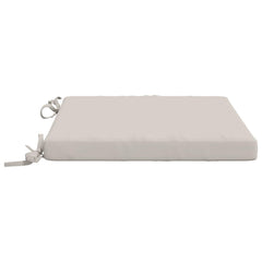 vidaXL Seat Cushions SOEST 4 pcs 100% Polyester White 50 x 50 x 5 cm 4
