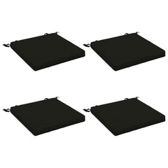 Seat Cushions SOEST 4 pcs 100% Polyester Black, image 2
