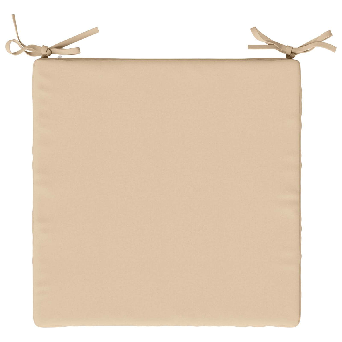 vidaXL Seat Cushions SOEST 4 pcs 100% Polyester Cream 50 x 50 x 5 cm 6