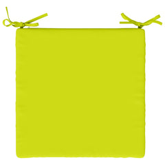 vidaXL Seat Cushions SOEST 4 pcs 100% Polyester Bright Green 6