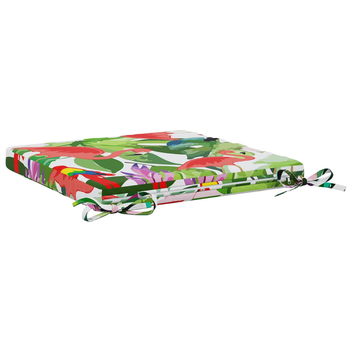 vidaXL Seat Cushions SOEST 4 pcs 100% Polyester Multicolour 5