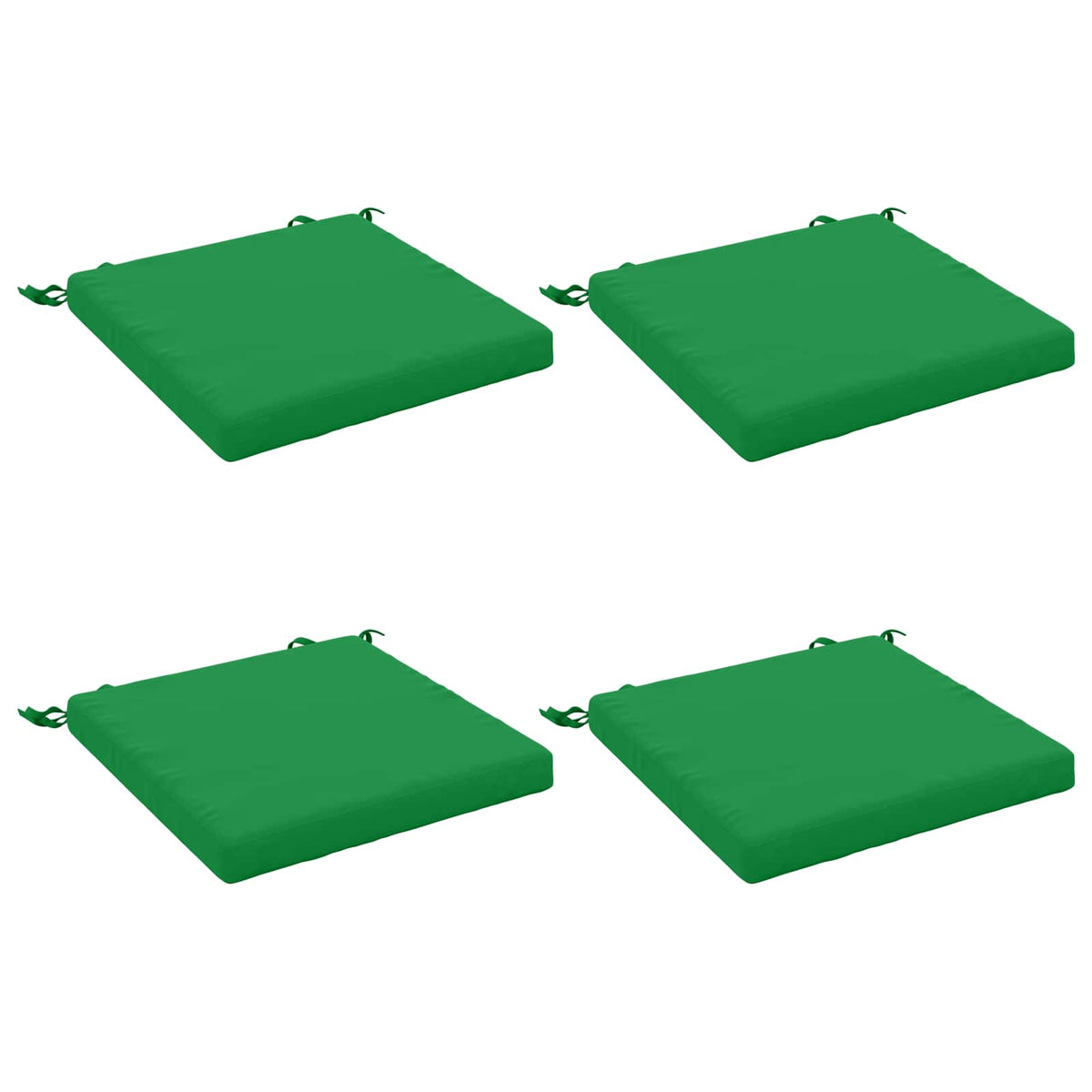 Seat Cushions SOEST 4 pcs 100% Polyester Green, image 2