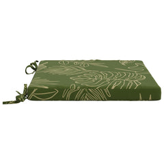 vidaXL Seat Cushions SOEST 4 pcs 100% Polyester Leaf Design 4