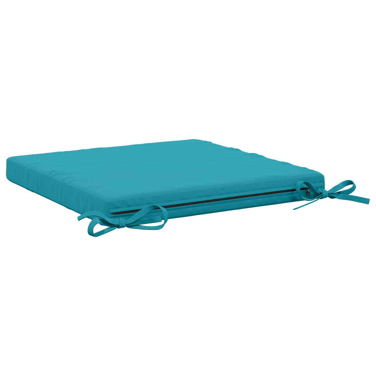 Seat Cushions SOEST 4 pcs 100% Polyester Turquoise, image 5