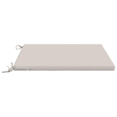 vidaXL Seat Cushions SOEST 4 pcs 100% Polyester White 60 x 60 x 3 cm 4