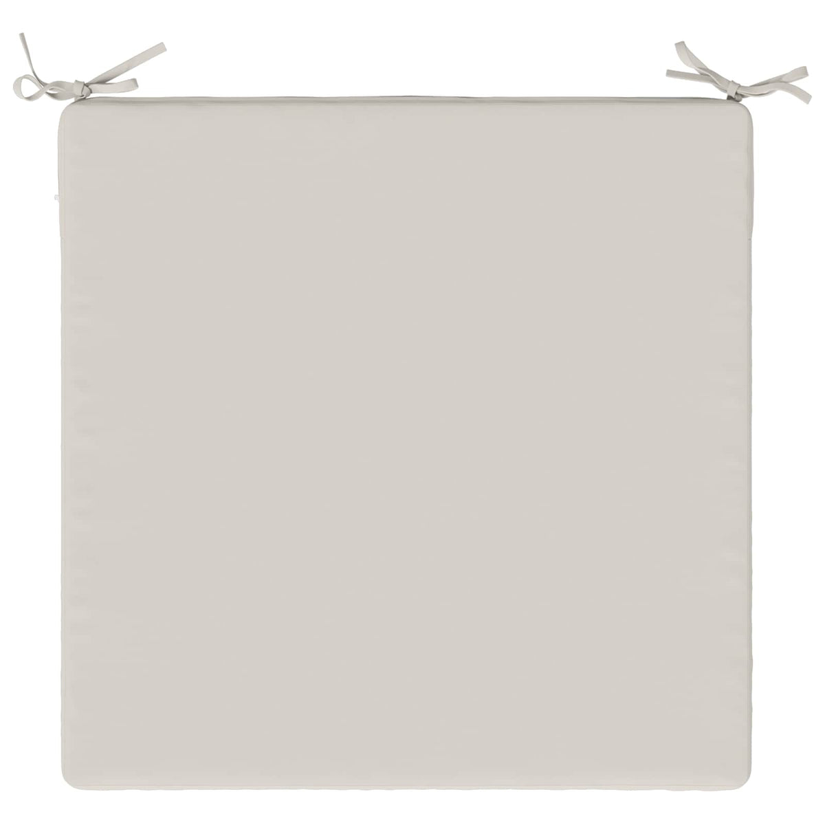 vidaXL Seat Cushions SOEST 4 pcs 100% Polyester White 60 x 60 x 3 cm 6