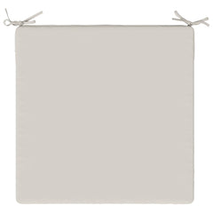 vidaXL Seat Cushions SOEST 4 pcs 100% Polyester White 60 x 60 x 3 cm 6