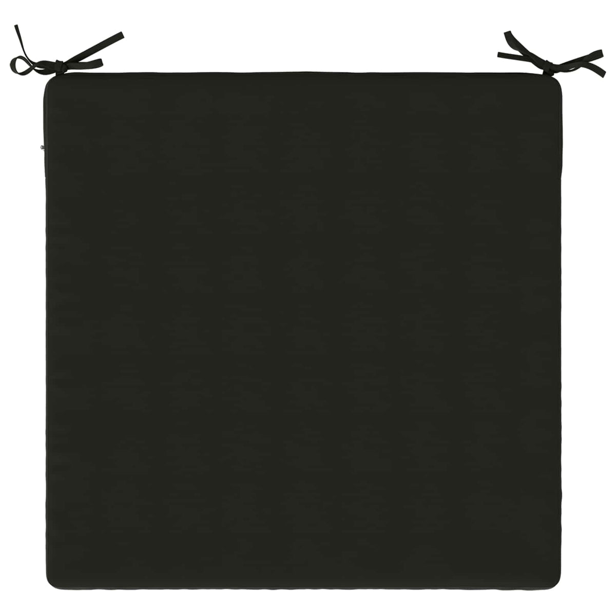 vidaXL Seat Cushions SOEST 4 pcs 100% Polyester Black 60 x 60 x 3 cm 6