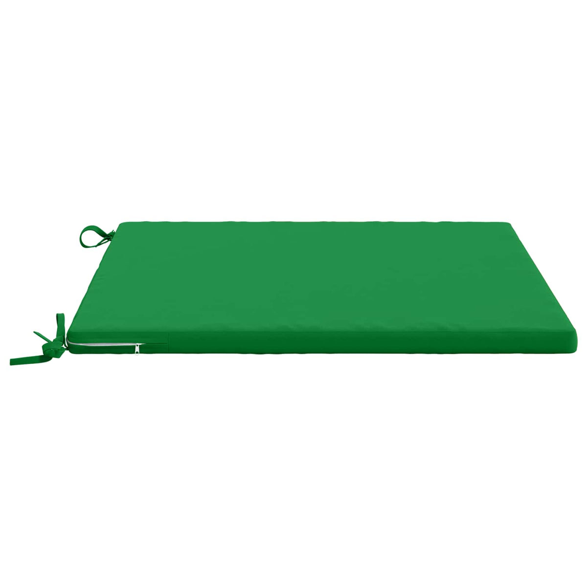 vidaXL Seat Cushions SOEST 4 pcs 100% Polyester Green 60 x 60 x 3 cm 4