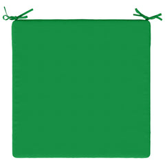 vidaXL Seat Cushions SOEST 4 pcs 100% Polyester Green 60 x 60 x 3 cm 6