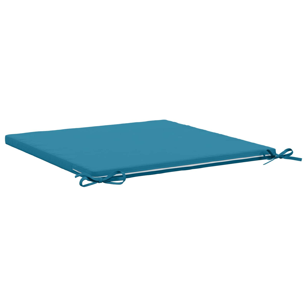 vidaXL Seat Cushions SOEST 4 pcs 100% Polyester Light Blue 5