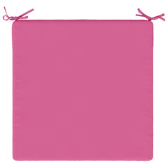vidaXL Seat Cushions SOEST 4 pcs 100% Polyester Pink 60 x 60 x 3 cm 6