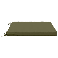 Seat Cushions SOEST 4 pcs 100% Polyester Olive Green 4
