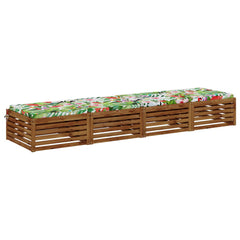 Seat Cushions SOEST 4 pcs 100% Polyester Multicolour 3