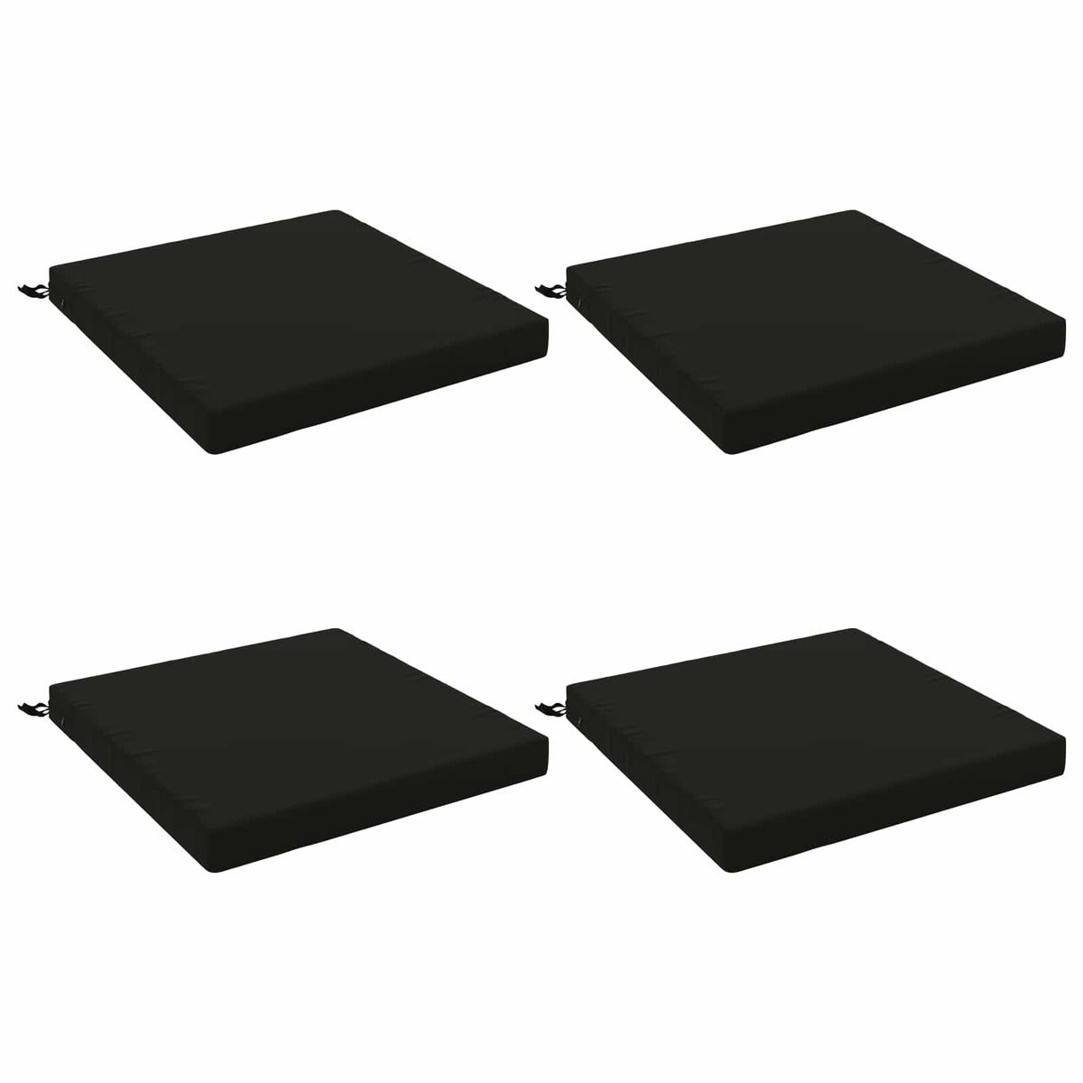 Seat Cushions SOEST Polyester Black