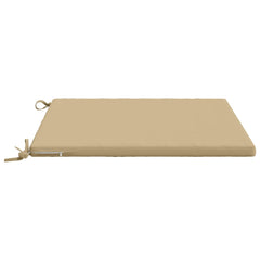 vidaXL Seat Cushions SOEST 4 pcs 100% Polyester Beige 70 x 70 x 3 cm 4