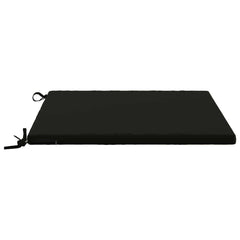 vidaXL Seat Cushions SOEST 4 pcs 100% Polyester Black 70 x 70 x 3 cm 4