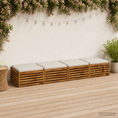 Seat Cushions SOEST Polyester White
