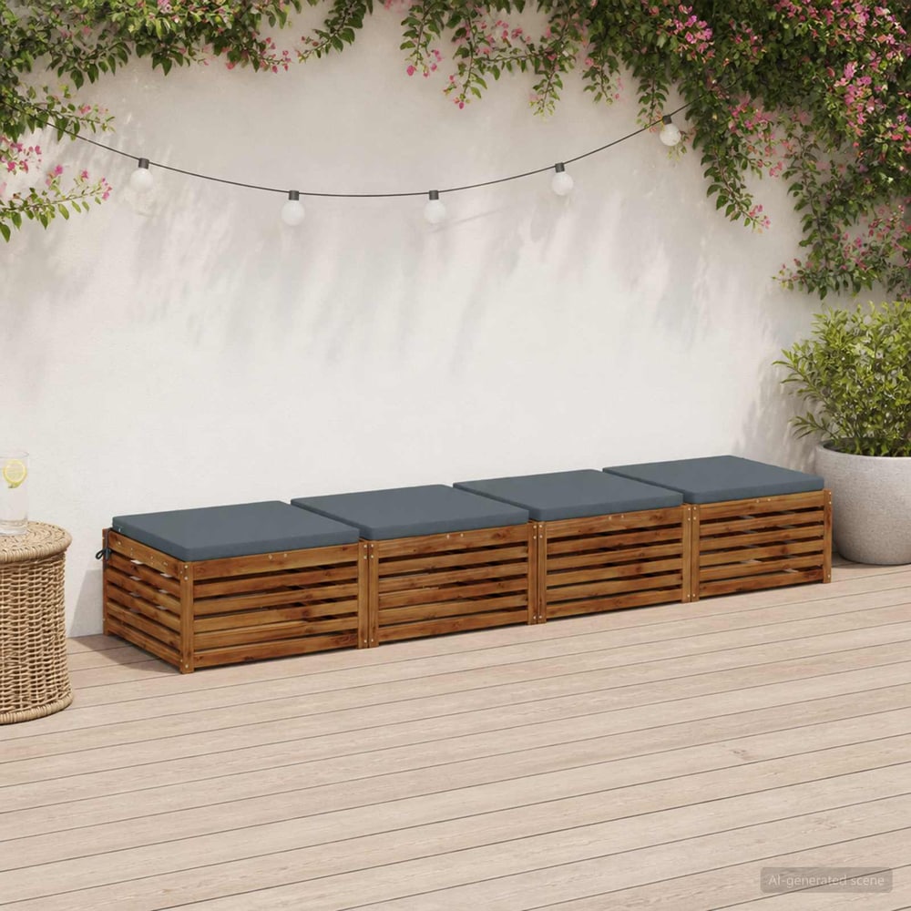 Seat Cushions SOEST Polyester Blue