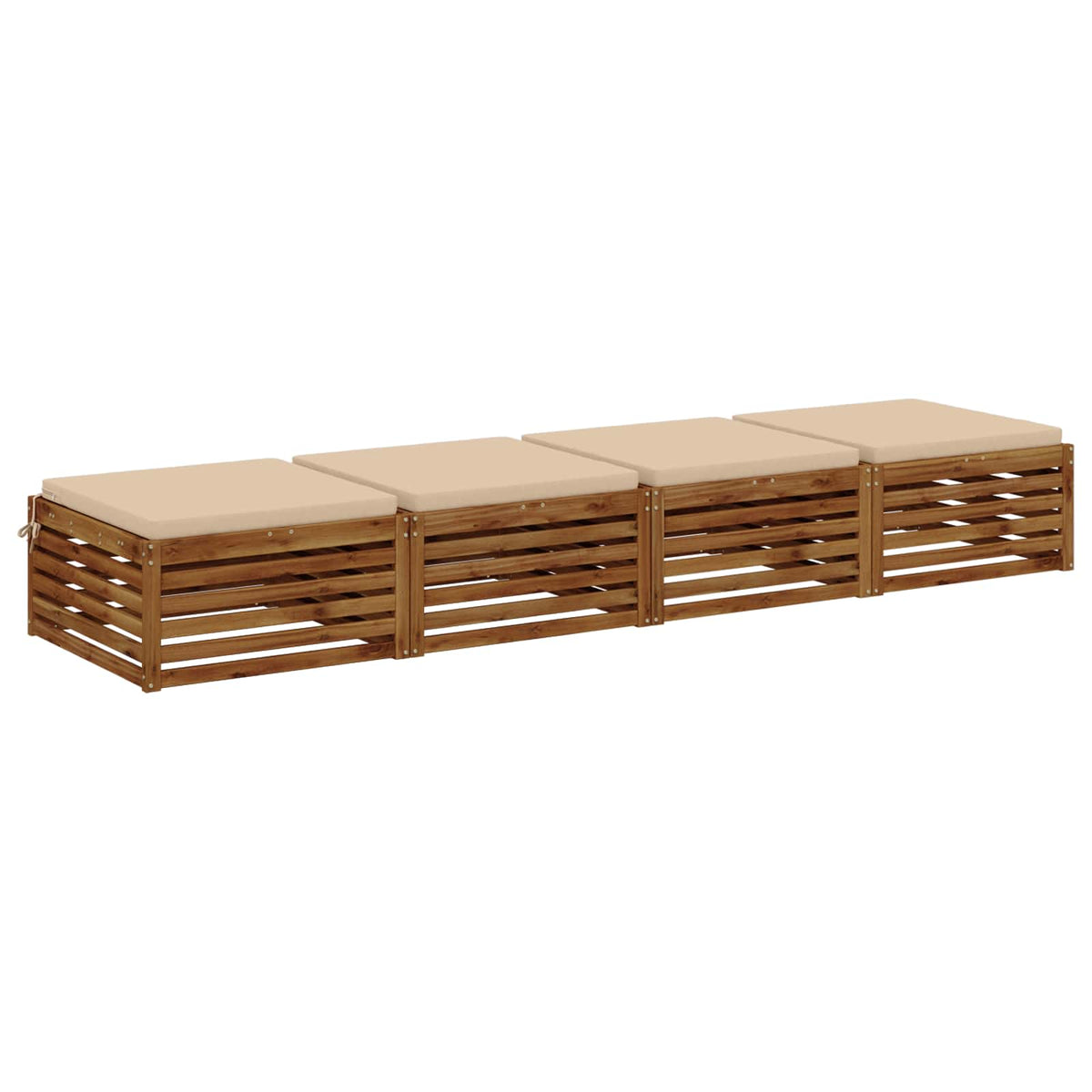 Seat Cushions SOEST Polyester Cream