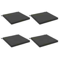Seat Cushions SOEST 4 pcs 100% Polyester Anthracite 2