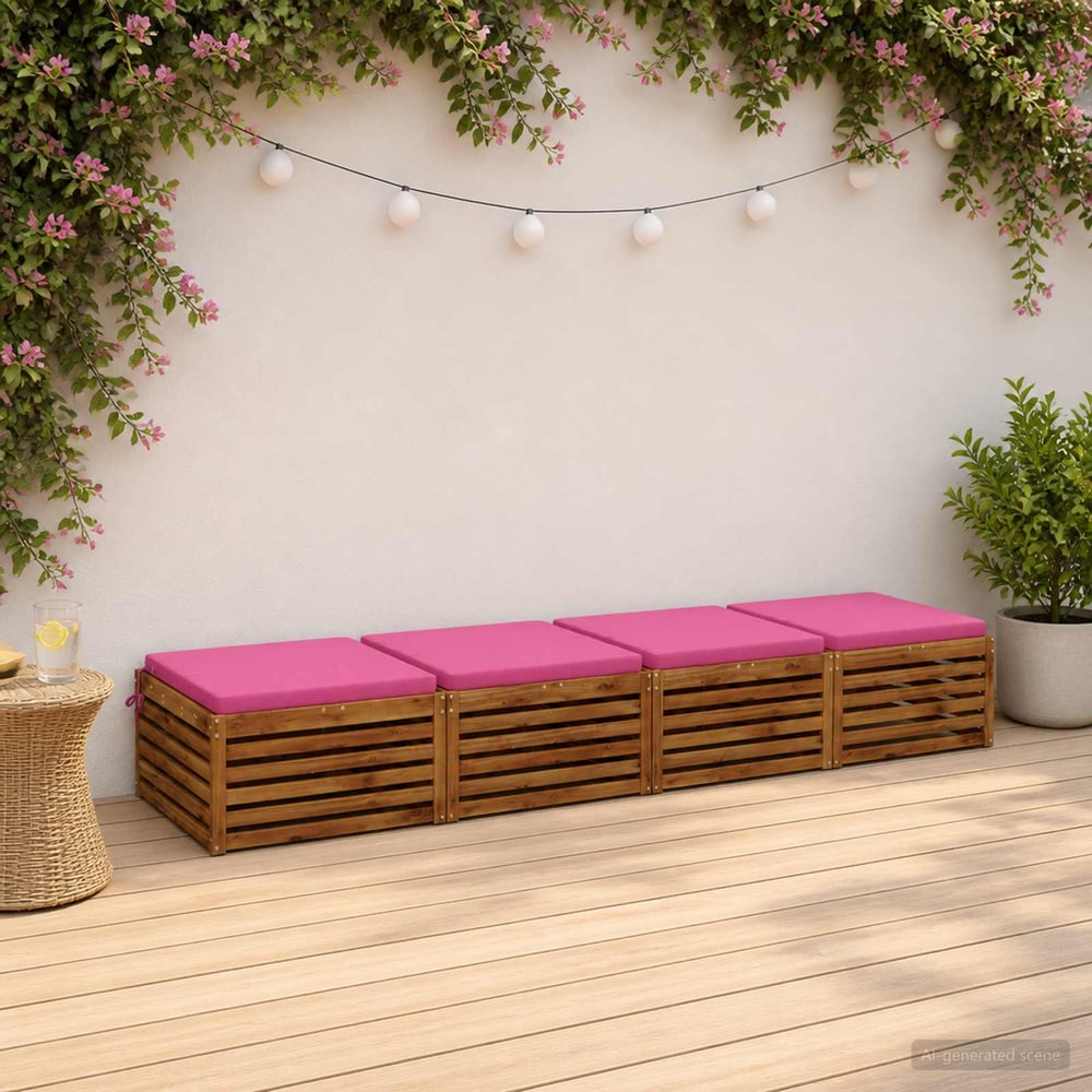 Seat Cushions SOEST Polyester Pink