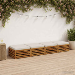 Seat Cushions SOEST Polyester White
