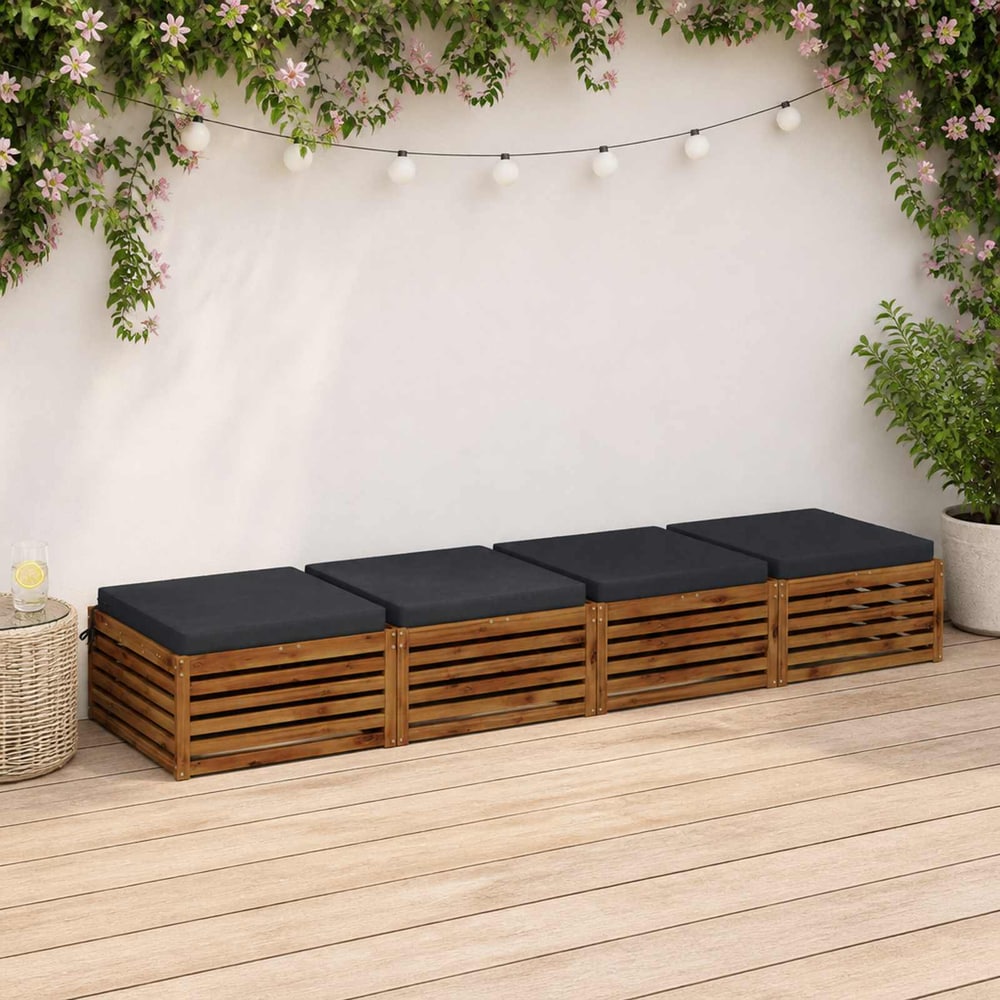 Seat Cushions SOEST Polyester Dark Blue