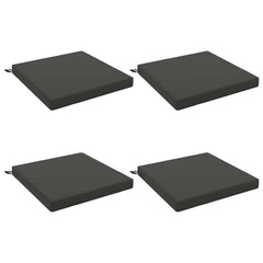 Seat Cushions SOEST 4 pcs 100% Polyester Anthracite 2