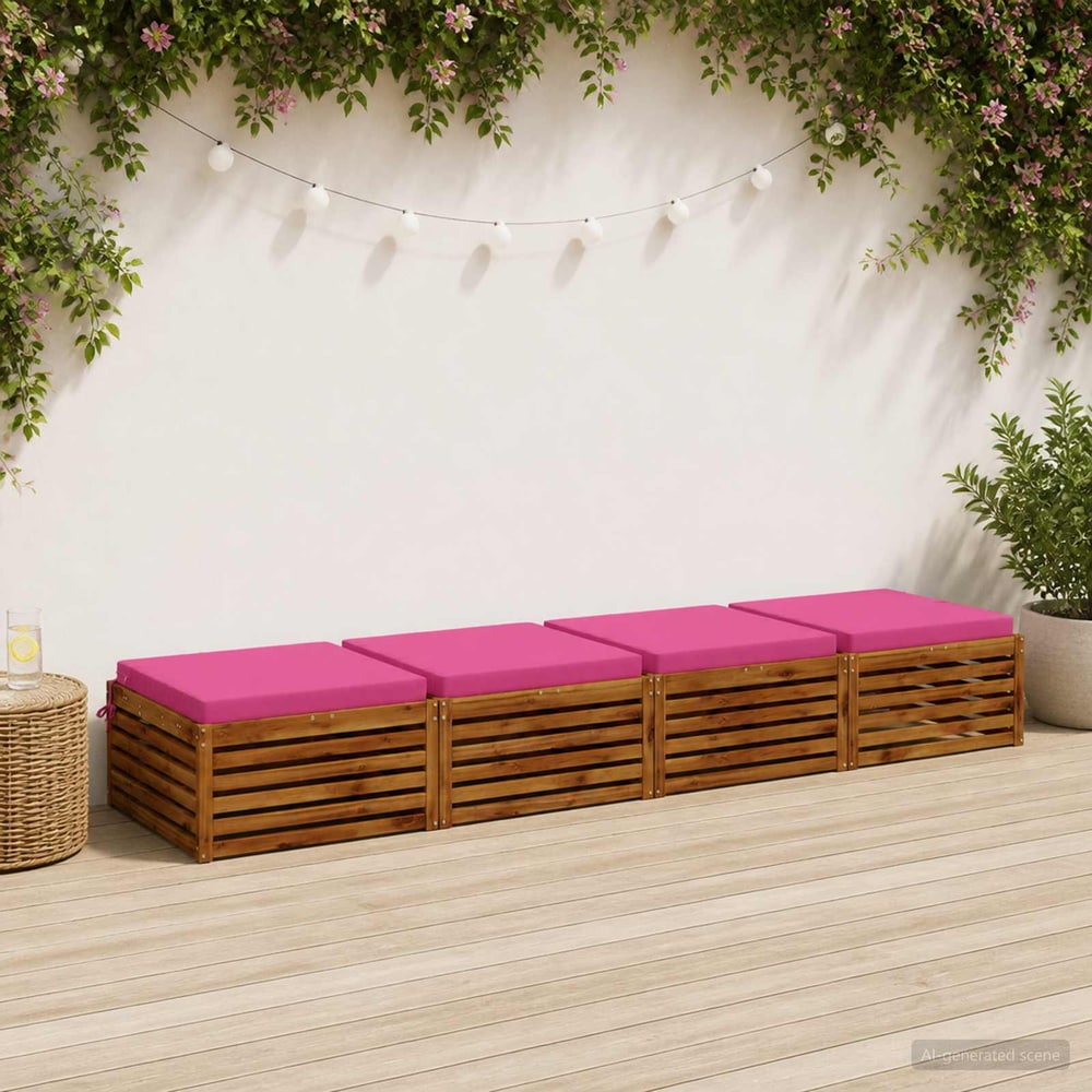 Seat Cushions SOEST Polyester Pink